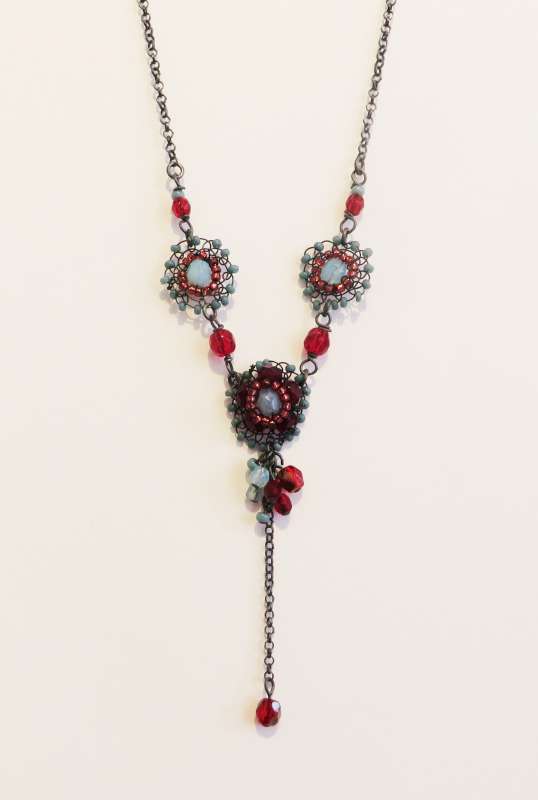 Red Long Necklace